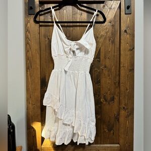 White Cotton Dress